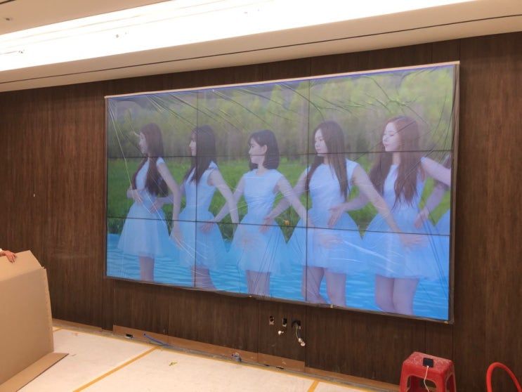 (주)시스원 멀티비전 설치 — 멀티비전 현장 사진 14