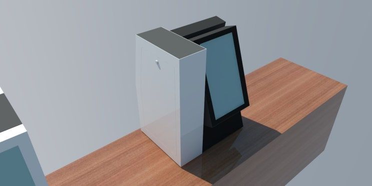 제주도 현강약국 컨텐츠 설치 — 키오스크 현장 사진 5